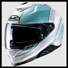 HJC i71 SPORT TOURING FULL-FACE HELMET WITH SUNSHIELD VISOR SYSTEM - SERA MC-2 GRAPHIC