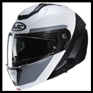 HJC i91 MODULAR FLIP-FRONT HELMET WITH SUNSHIELD VISOR SYSTEM - BINA MC-5SF GRAPHIC