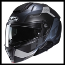 HJC i91 MODULAR FLIP-FRONT HELMET WITH SUNSHIELD VISOR SYSTEM - CARST MC-5SF GRAPHIC