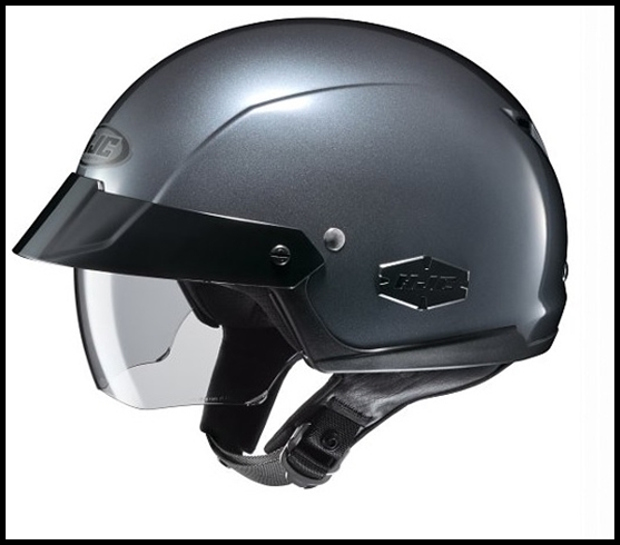HJC IS-5 Helmet Solids Open Face Lightweight Inner Sunshield DOT XS-2XL