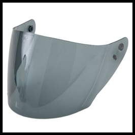 HJC HJ-17R REPLACEMENT SHIELD - ANTI-SCRATCH - DARK SMOKE