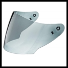 HJC HJ-17J REPLACEMENT SHIELD - ANTI-SCRATCH - SMOKE