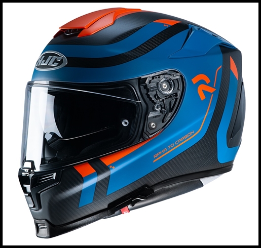 HJC RPHA-70 ST CARBON SPORT TOURING FULL-FACE HELMET W/ SUNSHIELD VISOR SYSTEM - REPLE MC-27SF