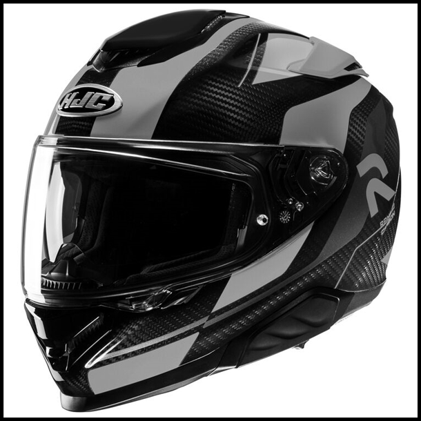 HJC RPHA-71 CARBON PREMIUM FULL-FACE HELMET W/ SUNSHLD VISOR SYSTEM - HAMIL MC-5 GRAPHIC