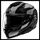 HJC RPHA-71 CARBON PREMIUM FULL-FACE HELMET W/ SUNSHLD VISOR SYSTEM - HAMIL MC-5 GRAPHIC