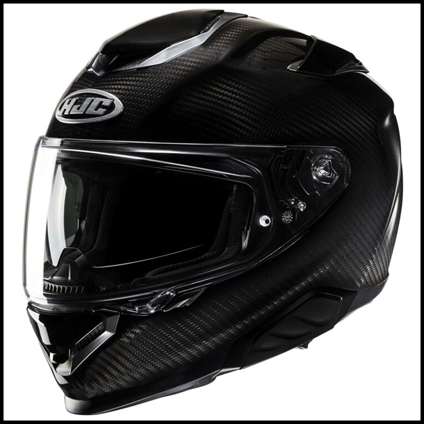 HJC RPHA-71 CARBON PREMIUM SPORT TOURING FULL-FACE HELMET WITH SUNSHIELD VISOR SYSTEM - CARBON SOLID