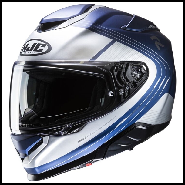 HJC RPHA-71 PREMIUM SPORT TOURING FULL-FACE HELMET W/ SUNSHLD VISOR SYSTEM - FREPE MC-2SF GRAPHIC