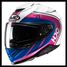 HJC RPHA-71 PREMIUM SPORT TOURING FULL-FACE HELMET W/ SUNSHLD VISOR SYSTEM - MAPOS MC-28SF GRAPHIC