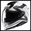 HJC RPHA-71 PREMIUM SPORT TOURING FULL-FACE HELMET W/ SUNSHLD VISOR SYSTEM - PINNA MC-10 GRAPHIC