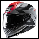 HJC RPHA-71 PREMIUM SPORT TOURING FULL-FACE HELMET W/ SUNSHLD VISOR SYSTEM - PINNA MC-1SF GRAPHIC