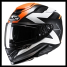 HJC RPHA-71 PREMIUM SPORT TOURING FULL-FACE HELMET W/ SUNSHLD VISOR SYSTEM - PINNA MC-7SF GRAPHIC