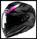 HJC RPHA-71 PREMIUM SPORT TOURING FULL-FACE HELMET W/ SUNSHLD VISOR SYSTEM - PINNA MC-8SF GRAPHIC