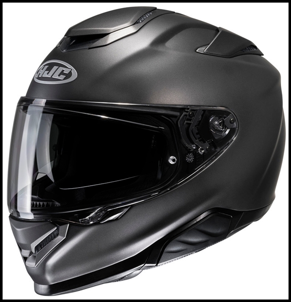 HJC RPHA-71 PREMIUM SPORT TOURING FULL-FACE HELMET W/ SUNSHLD VISOR SYSTEM - SEMI FLAT TITANIUM