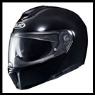 HJC RPHA-90S MODULAR FLIP-FRONT HELMET WITH SUNSHIELD VISOR SYSTEM - BLACK