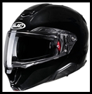 HJC RPHA-91 PREMIUM MODULAR FLIP-FRONT HELMET WITH SUNSHIELD VISOR SYSTEM - BLACK