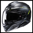 HJC RPHA-91 PREMIUM MODULAR FLIP-FRONT HELMET WITH SUNSHIELD VISOR SYSTEM - COMBUST MC-3HSF GRAPHIC