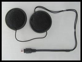 IMC MOTORCOM REPLACEMENT MINI-DIN SERIES SPEAKER ONLY HEADSET - HS-200 SERIES