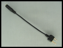 IMC MOTORCOM ADAPTER CABLE FOR MOST COBRA & MIDLAND CB RADIOS - 3.5mm/2.5mm DUAL PIN