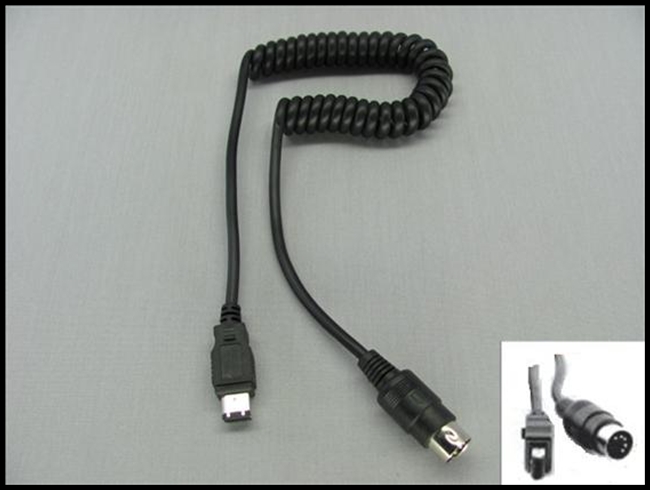 IMC MOTORCOM REPLACEMENT USB-FIREWIRE SERIES HEADSET COIL CORD - 5 PIN