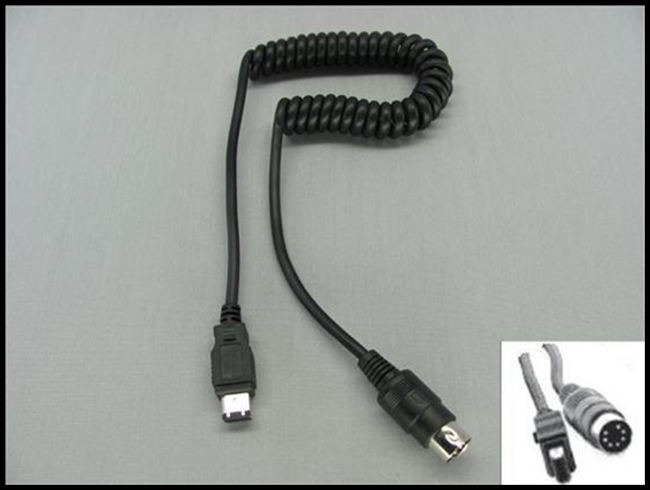 IMC MOTORCOM REPLACEMENT USB-FIREWIRE SERIES HEADSET COIL CORD - 7 PIN