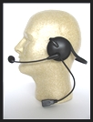 IMC REPLACEMENT USB SERIES HELMETLESS/SKULL-CAP HEADSET ONLY WITH ELECTRET MIC
