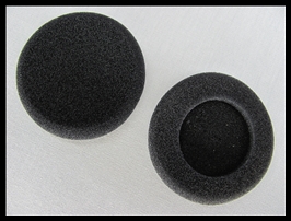 IMC MOTORCOM REPLACEMENT HELMETLESS/SKULL-CAP HEADSET FOAM SPEAKER COVER PADS