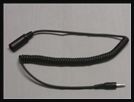 IMC MOTORCOM REPLACEMENT MINI-DIN SERIES HEADSET COIL CORD - HS-200 SERIES