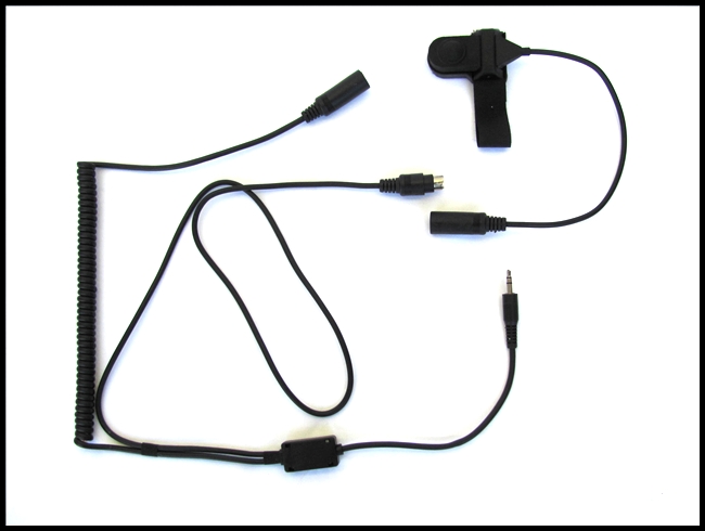 IMC MOTORCOM MINI-DIN SERIES CONNECTION HARNESS FOR TWO-WAY COMMUNICATION RADIOS - HS-100 SERIES