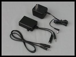 IMC MOTORCOM PORTABLE AUDIO AMPLIFIER WITH VOLUME CONTROL & RECHARGEABLE BATTERY