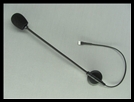 IMC MOTORCOM REPLACEMENT USB-FIREWIRE SERIES OPEN/FLIP-UP HELMET HEADSET ELECTRET BOOM MICROPHONE