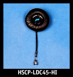 J&M High-Intensity 45mm Large-Diameter Custom Component Helmet Speaker with Padded Cushion