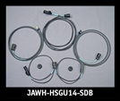 J&M ROKKER Saddlebag Lid-Speaker Wire Harness 2014-23 Harley Baggers