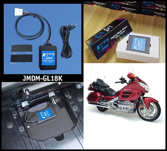 J&M Digital Music Player K-Version for USB/Aux/Bluetooth on 2001-2010 GL-1800 CD Input