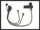 J&M Headset Harness w/PTT Switch for Cobra Portable CB Radio