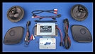 J&M ROKKER Stage 6 Audio Kit 200w Amp/6.58" Fairing Speakers 2015-23 Harley RoadGlide/Ultra/RG-3