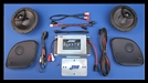 J&M ROKKER Performance Series 200w 2-Speaker/Amp Kit for 2015-22 Harley RoadGlide/RoadGlide Ultra