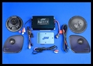 J&M STAGE-5 ROKKER XXR Custom 400w 2-Speaker/Amplifier Kit for Harley RoadGlide/RoadGlide Ultra