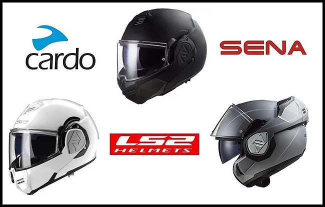 LS2 Casco modular Bluetooth Advant