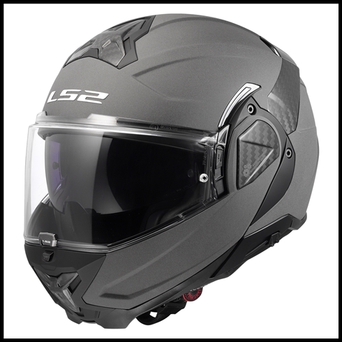 LS2 ADVANT II MODULAR HELMET - CONCRETE GRAY