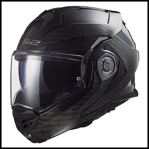 LS2 ADVANT X CARBON MODULAR HELMET - MATTE CARBON