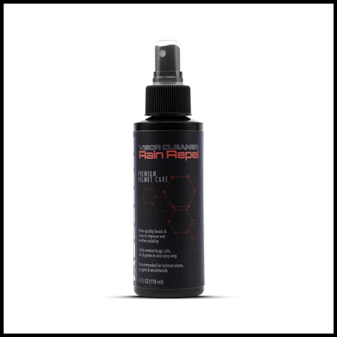 MOLECULE HELMET VISOR CLEANER/RAIN REPEL - 4 OZ SPRAY