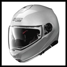 NOLAN N100-5 MODULAR FLIP-UP HELMET WITH VPS DROP DOWN INTERIOR SUNSCREEN - PLATINUM SILVER