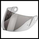 NOLAN N90 REPLACEMENT SHIELD - PINLOCK READY - METALLIC SILVER