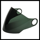 NOLAN N40 REPLACEMENT SHIELD - DARK GREEN