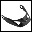 NOLAN N44 REPLACEMENT PEAK VISOR - BLACK