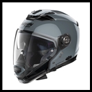 NOLAN N70-2GT 6 IN 1 CUSTOMIZABLE CROSSOVER HELMET - GLOSS SLATE GREY