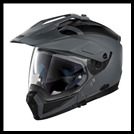 NOLAN N70-2X ADVENTURE-STYLE CUSTOMIZABLE CROSSOVER HELMET - FLAT VULCAN GREY