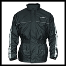 NELSON- RIGG SSJ SOLO STORM MOTORCYCLE RAIN JACKET - BLACK