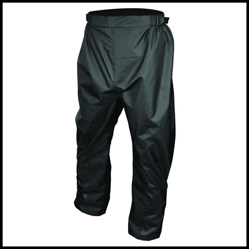 NELSON- RIGG SSP SOLO STORM MOTORCYCLE RAIN PANTS - BLACK