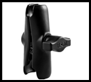 RAM-B-201U Standard Length Double Socket Arm for 1" Balls - Overall Length: 3.73"